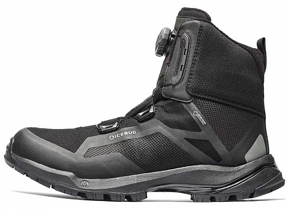 Ботинки мужские Icebug Walkabout Michelin Wic GTX Black - Фото 1 большая
