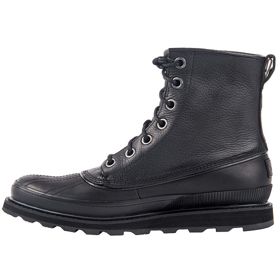 Ботинки мужские Sorel Madson 1964 Waterproof Black/Black - Фото 3 большая
