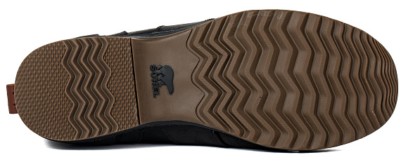 Ботинки мужские Sorel Ankeny Boot Black/Tobacco - Фото 3 большая