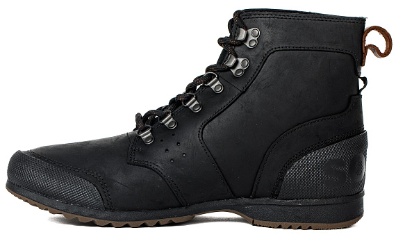 Ботинки мужские Sorel Ankeny Boot Black/Tobacco - Фото 5 большая