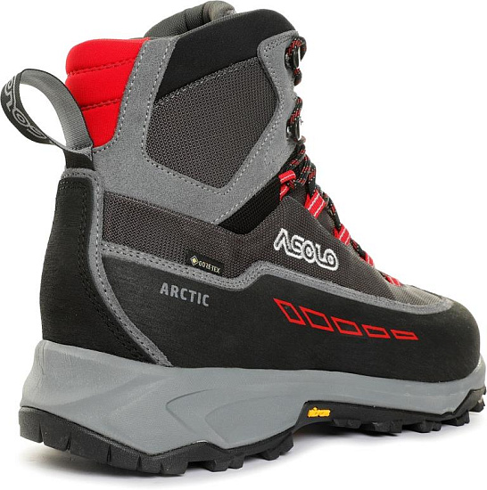 Ботинки Asolo Arctic GV MM Grey/Gunmetal/Red - Фото 2 большая