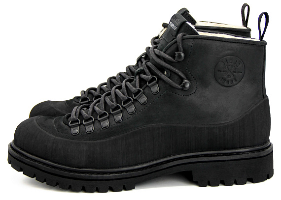 Ботинки мужские Blackstone Rock Dree Black - Фото 3 большая