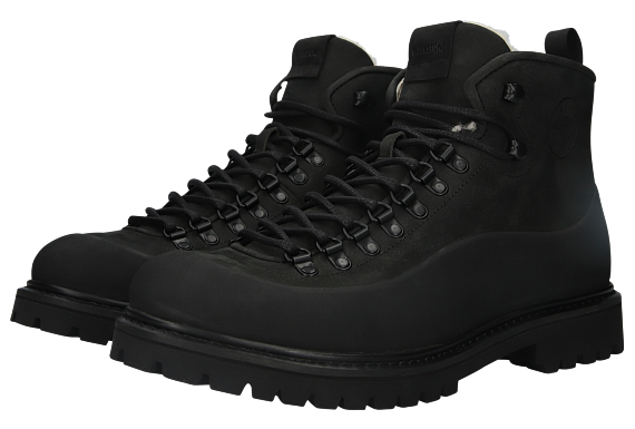 Ботинки мужские Blackstone Rock Dree CG107 Black - Фото 3 большая