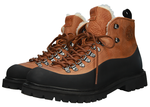Ботинки мужские Blackstone Rock Dree Cuoio - Фото 3 большая