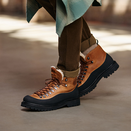 Ботинки мужские Blackstone Rock Dree Cuoio - Фото 9 большая