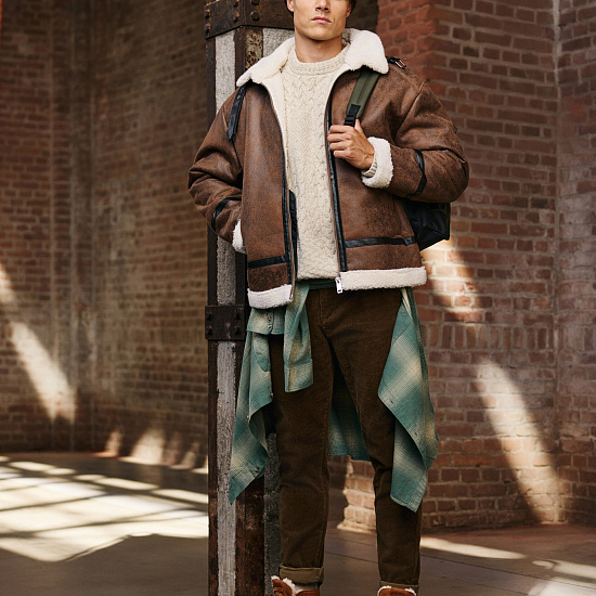 Ботинки мужские Blackstone Rock Dree Cuoio - Фото 11 большая