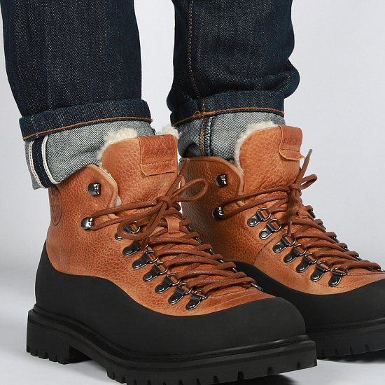 Ботинки мужские Blackstone Rock Dree Cuoio - Фото 13 большая