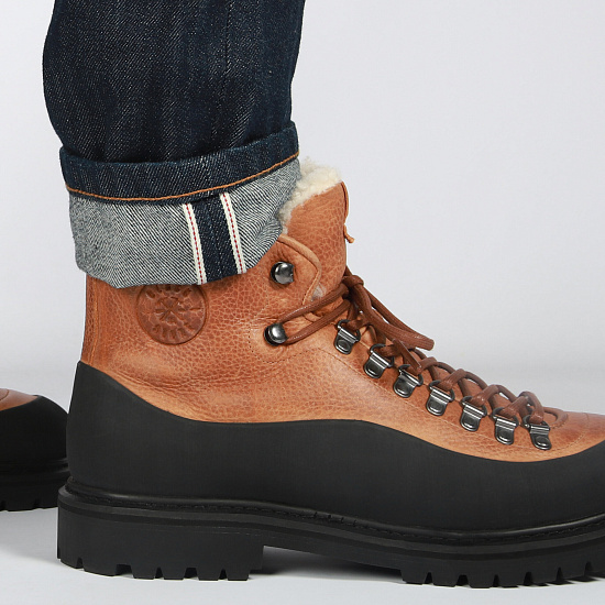 Ботинки мужские Blackstone Rock Dree Cuoio - Фото 15 большая