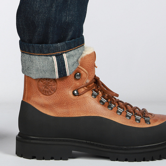 Ботинки мужские Blackstone Rock Dree Cuoio - Фото 16 большая