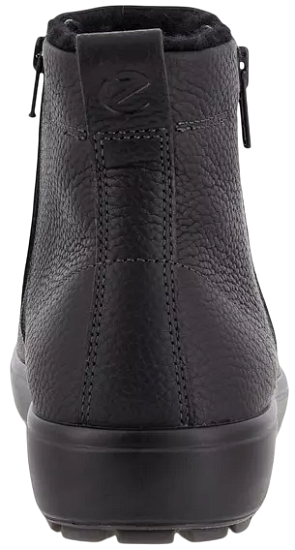 Ботинки мужские Ecco Soft 7 Tred Black - Фото 5 большая