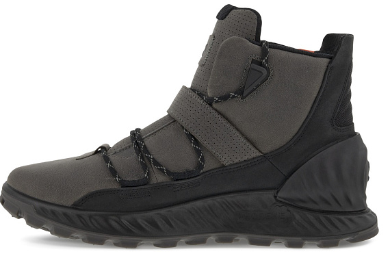 Ботинки мужские Ecco Exostrike Grey/Black - Фото 4 большая