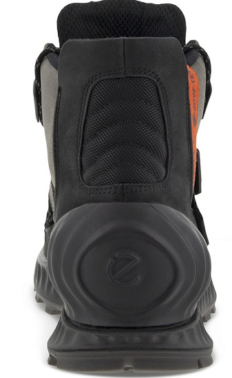 Ботинки мужские Ecco Exostrike Grey/Black - Фото 6 большая