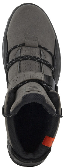 Ботинки мужские Ecco Exostrike Grey/Black - Фото 7 большая