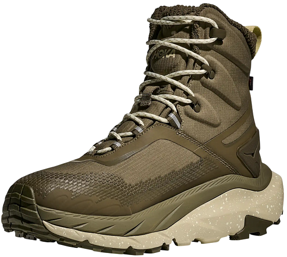 Ботинки мужские Hoka Kaha 2 Frost Gtx Antique Olive/Oyster Mushroom - Фото 5 большая