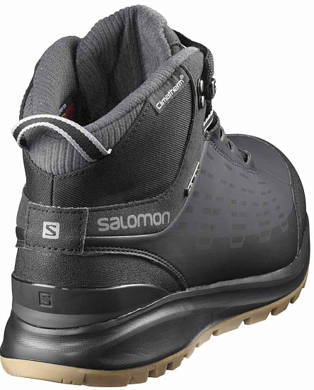 Ботинки мужские Salomon Kaipo CS WP 2 Black/Phantom/Monument - Фото 4 большая