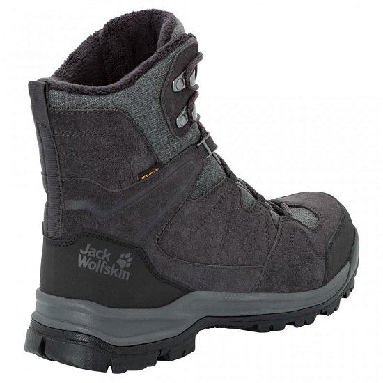 Ботинки мужские Jack Wolfskin Thunder Bay Texapore High Phantom / Grey - Фото 4 большая
