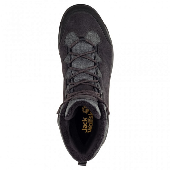 Ботинки мужские Jack Wolfskin Thunder Bay Texapore High Phantom / Grey - Фото 6 большая