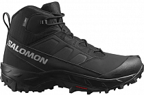 Ботинки мужские Salomon Crosstrak WP Black/Black/Asphalt