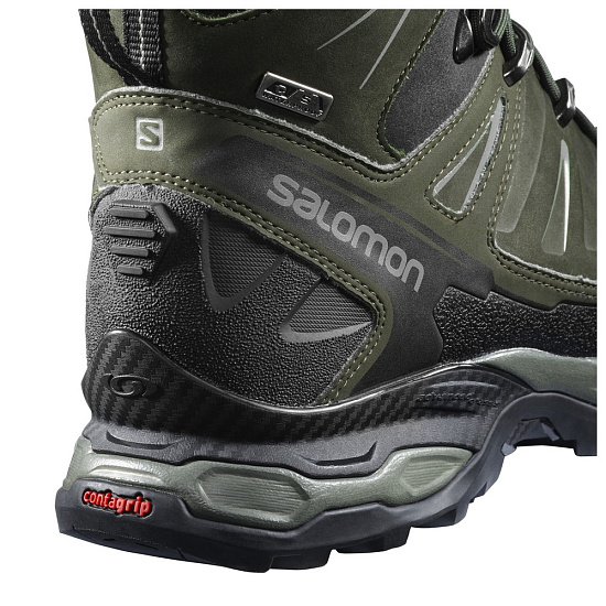 Ботинки мужские Salomon X Ultra Winter CS WP Black/Rosin/Castor Gray - Фото 4 большая