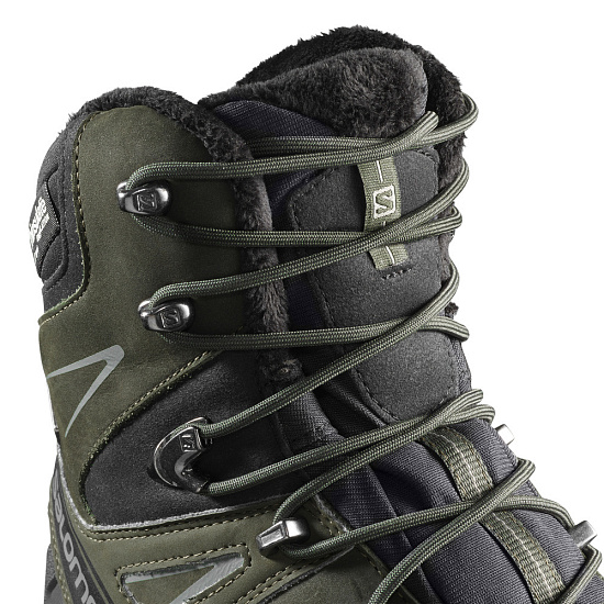Ботинки мужские Salomon X Ultra Winter CS WP Black/Rosin/Castor Gray - Фото 5 большая