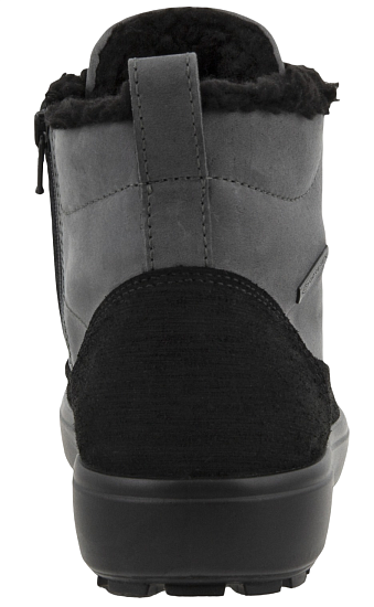 Ботинки мужские Ecco Soft 7 Tred Black/Grey - Фото 5 большая