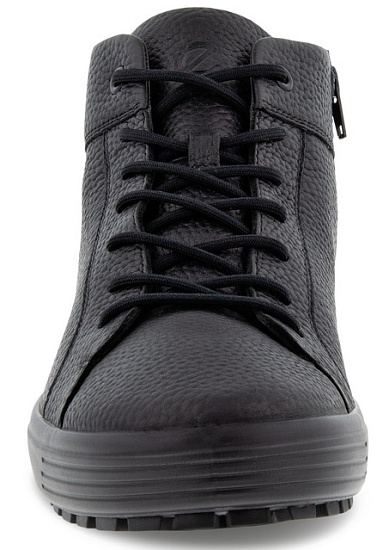 Ботинки мужские Ecco Soft 7 Tred Black - Фото 5 большая