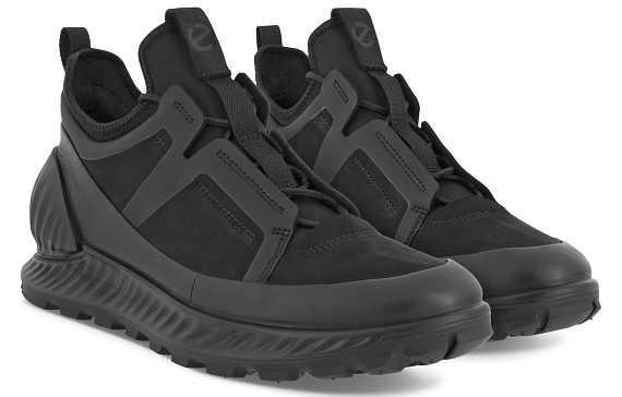 Ботинки мужские Ecco Exostrike Black - Фото 3 большая