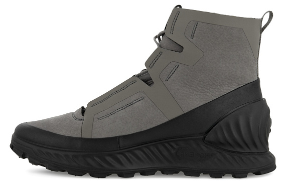 Ботинки мужские Ecco Exostrike Grey/Black - Фото 3 большая