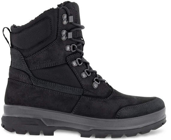 Ботинки мужские Ecco Rugged Track Black - Фото 2 большая