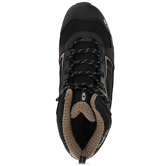 Ботинки мужские Salomon Wasatch TS WP M Black/Asphalt/Thyme - Фото 2 большая