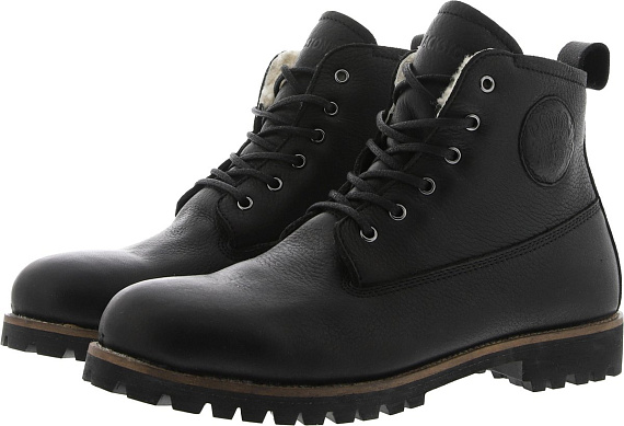 Ботинки мужские Blackstone Colin SG31 Black - Фото 4 большая