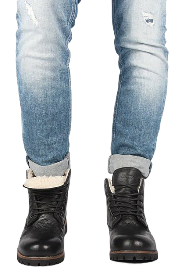 Ботинки мужские Blackstone Colin SG31 Black - Фото 6 большая