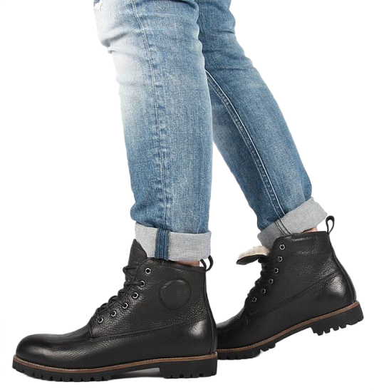 Ботинки мужские Blackstone Colin SG31 Black - Фото 8 большая