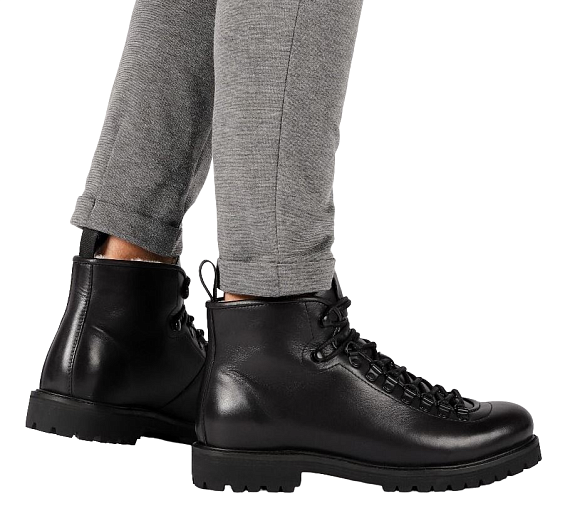 Ботинки мужские Blackstone Mountain Wilder Black - Фото 5 большая