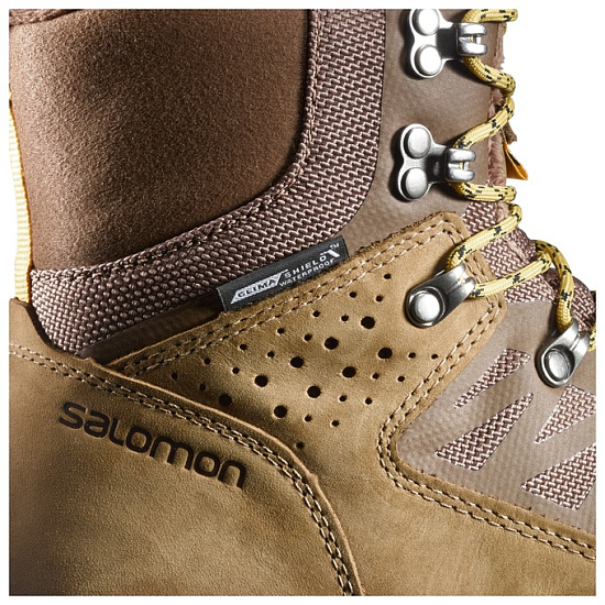 Ботинки мужские Salomon Utility Pro TS CSWP Camel Gold Ltr/Pantine/Bee-x - Фото 5 большая