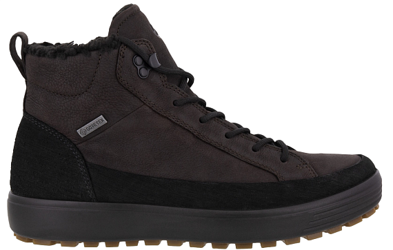 Ботинки мужские Ecco Soft 7 Tred Brown/Black - Фото 2 большая