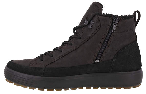 Ботинки мужские Ecco Soft 7 Tred Brown/Black - Фото 3 большая