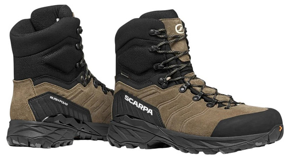 Ботинки Scarpa Rush Polar Gtx Dark Rock - Фото 7 большая