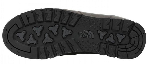 Ботинки мужские The North Face Back-To-Berkeley Redux Leather Zinc Grey/Ebony Grey - Фото 5 большая