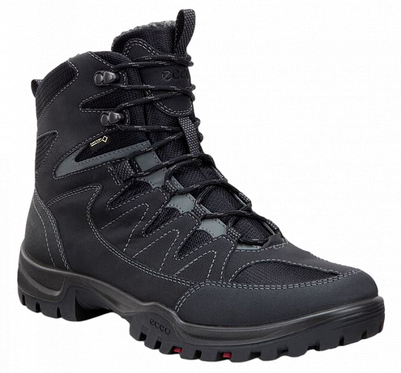 Ботинки мужские Ecco Xpedition III Black - Фото 1 большая
