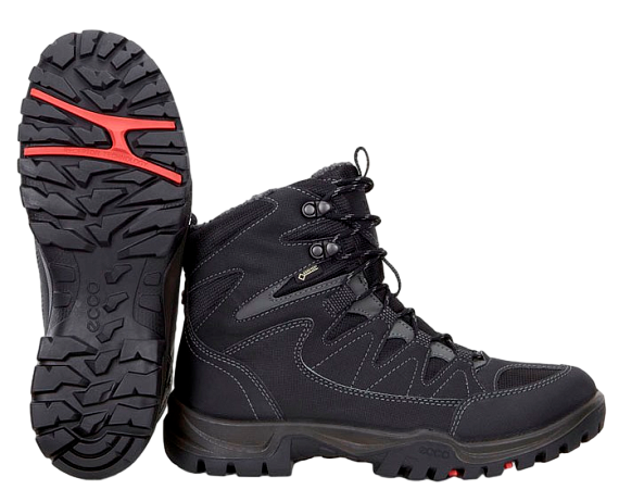 Ботинки мужские Ecco Xpedition III Black - Фото 7 большая