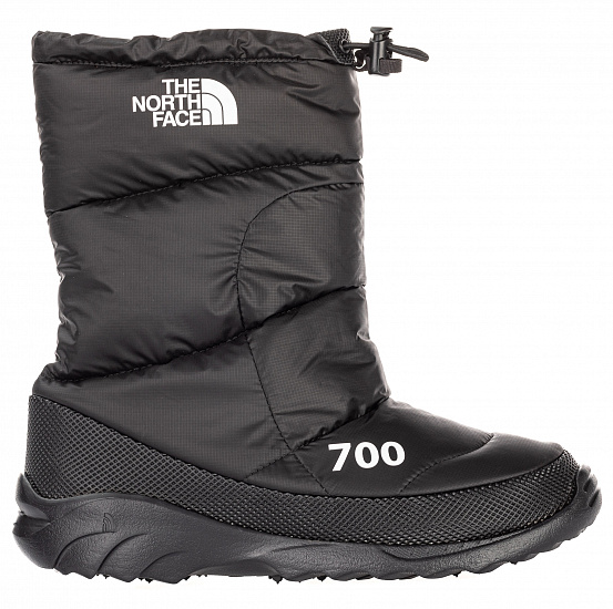 Ботинки мужские The North Face Nuptse Bootie 700 Tnf Black/Tnf White - Фото 1 большая