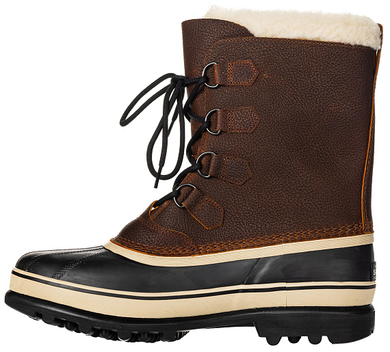 Ботинки мужские Sorel Caribou Wl Tobacco - Фото 5 большая