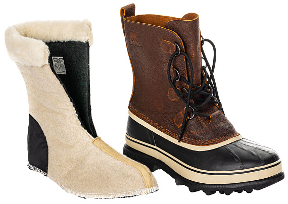 Ботинки мужские Sorel Caribou Wl Tobacco - Фото 6 большая