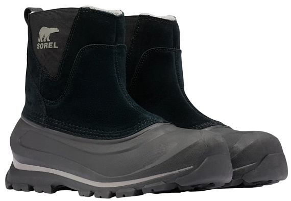 Сапоги мужские Sorel Buxton Pull On Boot Wp Black/Quarry - Фото 2 большая