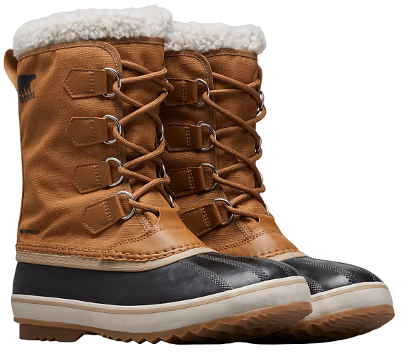 Сапоги мужские Sorel 1964 Pac Nylon Wp Camel Brown/Black - Фото 2 большая