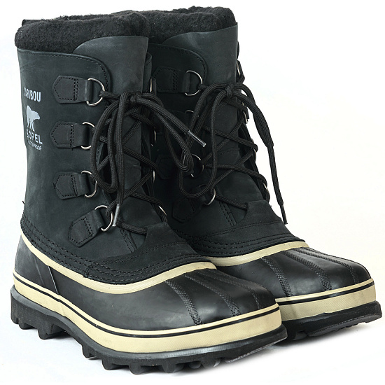 Ботинки мужские Sorel Caribou Black Tusk - Фото 2 большая