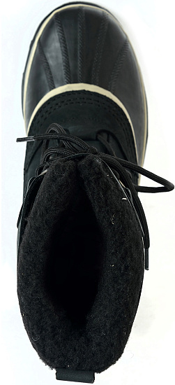 Ботинки мужские Sorel Caribou Black Tusk - Фото 4 большая