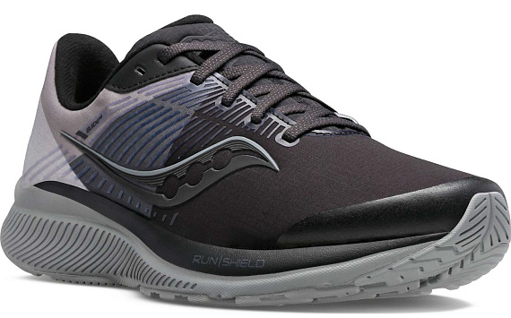 Кроссовки мужские Saucony Guide 14 RunShield Black - Фото 5 большая
