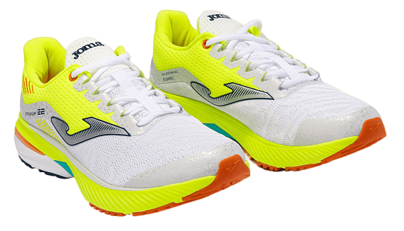Кроссовки мужские Joma Titanium белый/ярко-жёлтый - Фото 2 большая
